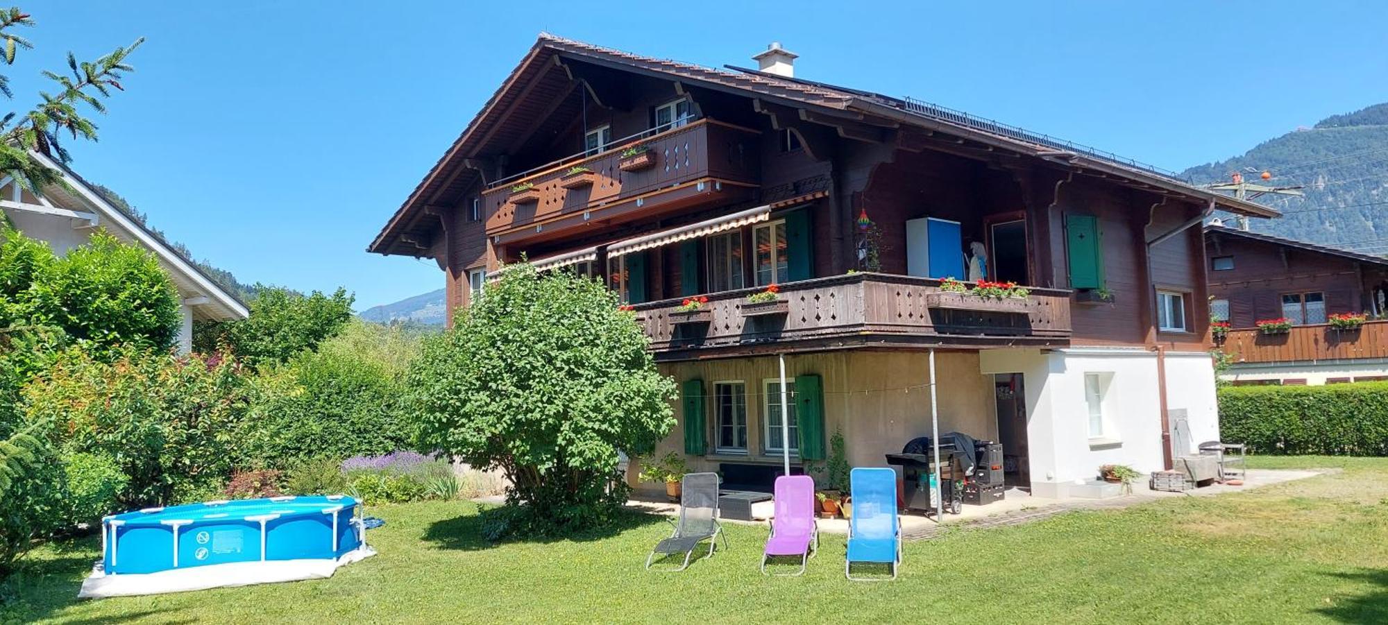 Chalet Sunnmaetteli Wilderswil Extérieur photo
